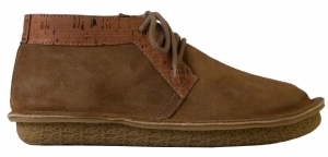 Po-Zu 'Dez' Suede Dessert Shoe / Boot (Mocha)
