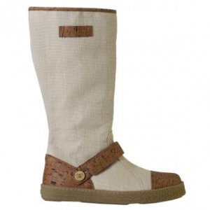 Po-Zu 'Yew' Hemp and Cork Boot (Natural)