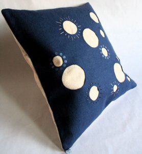 Organic Cotton, Hemp, Silk, Wool and Linen. Organic Bedlinen. Organic Pillows, Rugs, Throws and Cushions. Home : Bedtime : Pillows/ Cushions. Silk Filled Duvets. Recycled Glassware and Vintage Kimonos :  constellation designer organic ruth singer