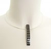 Beaucoco Silver Stripe Necklace