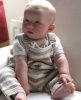 Stella James Stripe Dungarees