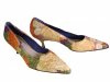 Hetty Rose 'Akiko' Vintage Kimono Shoes