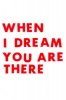 Wickle 'When I Dream You Are There' Poetry Card - Any Occasion Card