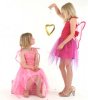 Piccalilly Fair Trade 'Sugar Plum' Fairy Dress (Deep Pink & Light Pink)