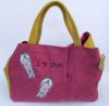HINI Reclaimed 'I Love Shoes' All-Day Tote Bag