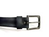 Velo-Re 'Beltoe+Beltie' Black Belt (Slick, Shiny Buckle)