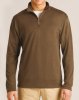 Untouched World Organic Mountain Silk 'Zip' Shirt (Dark Chocolate, Black & Plum)