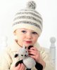 Stella James Stripe Pom-Pom Hat
