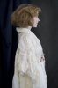 Elena Garcia Limited Edition Crinkle Silk 'Felted' Jacket (Dove White)
