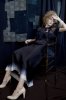 Elena Garcia Silk Satin 'Tied Slip' Dress in cocktail length (Neptune Blue)