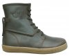 Po-Zu & Maharishi 'Sequoia Woodland' Boot (Brown Leather/Green Tweed)