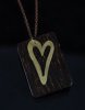 Jungle Berry Hearts Collection - Tucuma Necklace