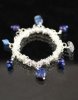 Jungle Berry Daisy Collection - Charm Bracelet (Navy Blue, River Blue & Jungle Green)