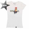 THTC 'Evil Mac' Organic Cotton T-Shirt (Ladies - White)