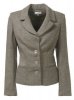 Izzy Lane Shetland 'Three Button' Jacket (Brown, Brown/Fawn & White/Fawn/Brown)