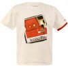 Red Robot Mens T-Shirt 'Roboto' (White)
