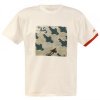 Red Robot Mens T-Shirt 'Absolute Robot' (White)