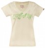 Red Robot Ladies 'Natural' T-Shirt (Antique White)