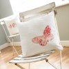 Angel Linens Vintage Butterfly Cushions
