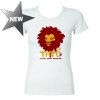 THTC 'Chant Down Babylon' Organic Cotton T-Shirt (Ladies - White)