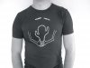 Snapshut 'Kaktus' Bamboo T-Shirt (Men's - White/Black Print)