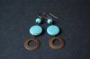 Jungle Berry 'Sky' Celeste Earrings