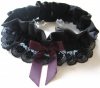 Enamore 'Black Lashes' Lace Garter