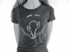 Snapshut 'Kaktus' Bamboo T-shirt (Black)