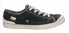 Simple Shoes Satire Silk Sneakers (Ladies - Black)