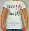 Excentree 'Broke But Beautiful' Organic Cotton Tee (White)