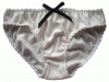 Enamore 'Soft Heart' Organic Cotton Jersey Knickers (Cream)