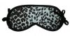 Enamore 'Bedrock Betty' Sleep Mask (Black Bows)