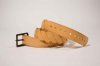 Sonya Kashmiri 'Gardner' Twist Belt (Natural, Khaki & Chocolate)