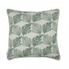 Polly Hope Calico Leaf Cushion Cover (Green)