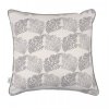 Polly Hope Calico Leaf Cushion Cover (Taupe)