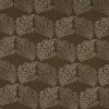 Polly Hope Calico Leaf Fabric (Bark Brown)