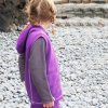 Tatty Bumpkin Fleece Gilet (Mulberry Purple)