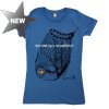 THTC 'Plenty More Fish' Organic Cotton T-Shirt (Ladies - Blue)