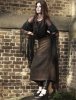 Elena Garcia Silk Tweed Skirt (Brown)