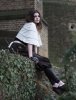 Elena Garcia Organic Wool Cape (Ivory)