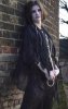 Elena Garcia 'Crinkle' Silk Felted Jacket (Black)
