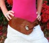 Josyflo Fairtrade Hip Hugger Belt (Brown leather)
