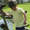 Tatty Bumpkin Bamboo Jersey Monkey T-Shirt (Sandy Yellow)