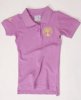 Excentree Organic Cotton Polo Shirt (Girls - Purple)
