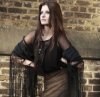 Elena Garcia Silk Chiffon Blouse (Black)