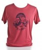 Be Love 'Be The Change' Organic T-Shirt (Mens - Chilli Red, Olive & Earth Ocean)
