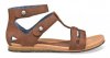 Simple Shoes TanTAN Eco-Certified Leather Sandal (Ladies -  Brown & Black)