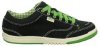 Simple Shoes 'D-Kay' Eco-Suede Sneakers (Ladies - Black & Charcoal)