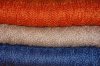 Izzy Lane Wensleydale 'Nottingham' Scarf (Orange, Silk & Delft Blue)
