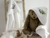 Luma Organic Cotton Baby Towel with Hood (Flower & Leaf)